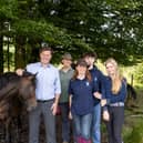 Steve Race with The Friends of the Dartmoor Hill Pony