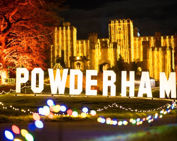 Powderham at Christmas