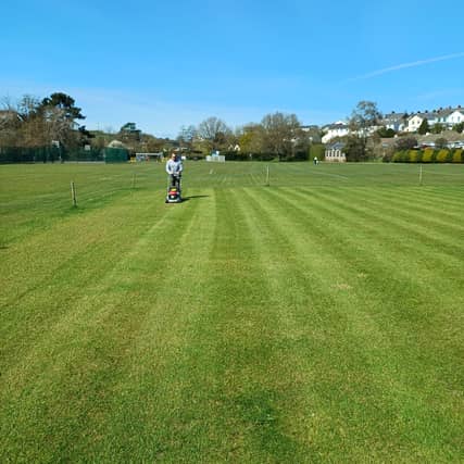 Preparations for the new cricket season