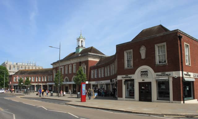 The building at Central railway station in Exeter, which faces on to Queen Street.