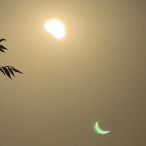 Partial solar eclipse