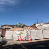 Demolition of Exeter's Harlequins shopping centre 