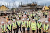 A Bakers Estate team at a development in Dartmouth 