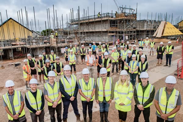 A Bakers Estate team at a development in Dartmouth