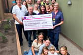 Jim Carpenter and his family donated nearly £10k to the hospital