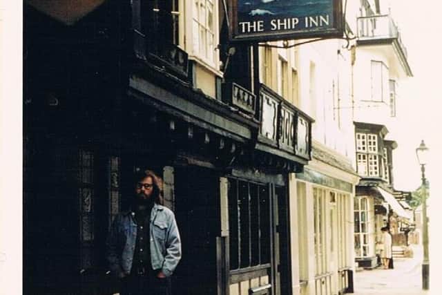 David James Buckley at The Ship Inn, Exeter around 1970