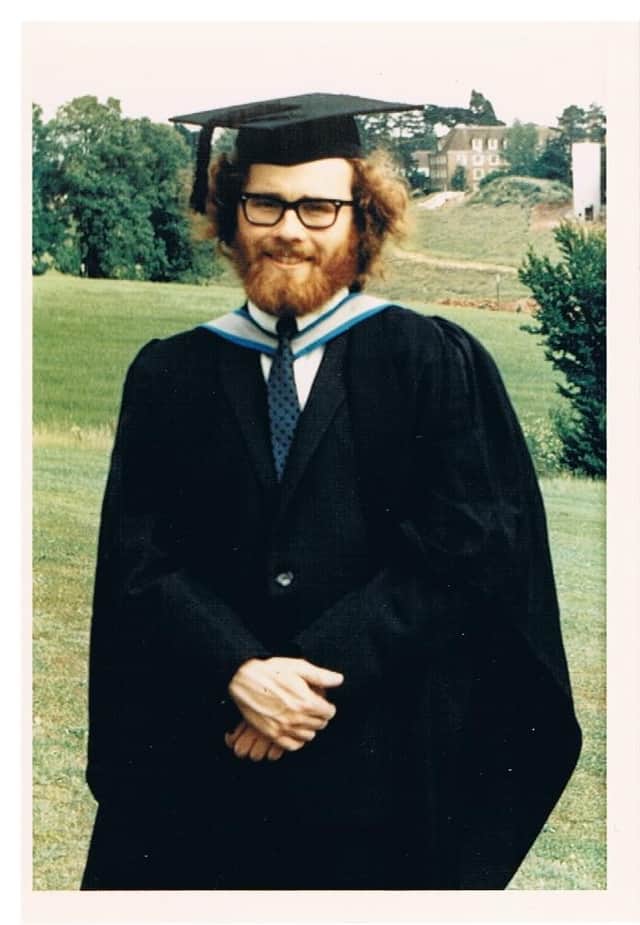 David James Buckley, during his time at the University of Exeter, graduated in 1971