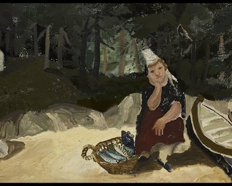  Christopher Wood, Breton Fisherwoman