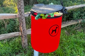 Dog waste bin collections at the park have been increased from one to three times per week