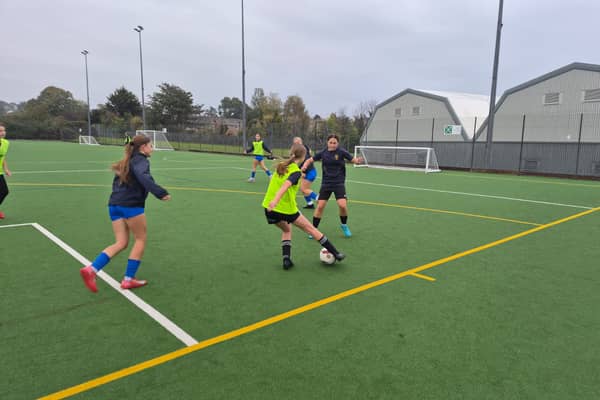 Exmouth Community College previously only ran a boys’ football programme