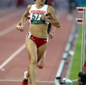 Jo Pavey at the Commonwealth Games