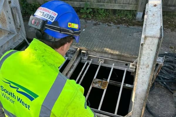 South West Water are urging customers to flush only the ‘three Ps’