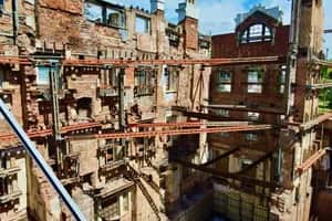 Progress is well underway on repairs to the hotel