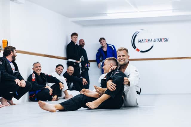 Adam now owns a successful jiujitsu studio in Exmouth.