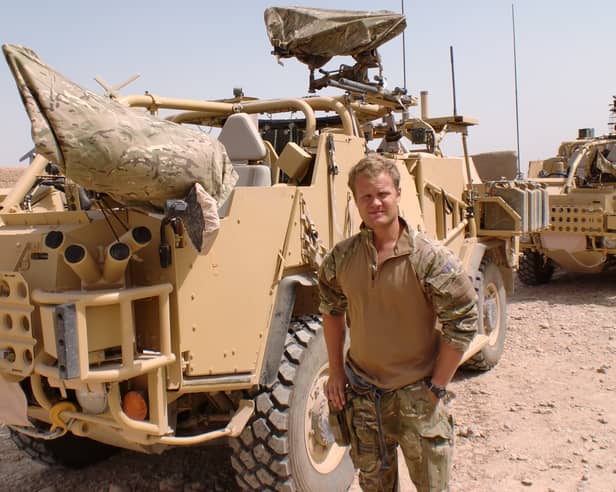 Adam Lison’s new books draws on diary entries he wrote while deployed overseas