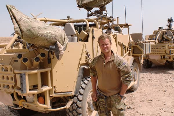 Adam Lison’s new books draws on diary entries he wrote while deployed overseas
