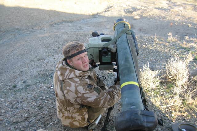 Adam spent more than two decades serving in the Royal Marines