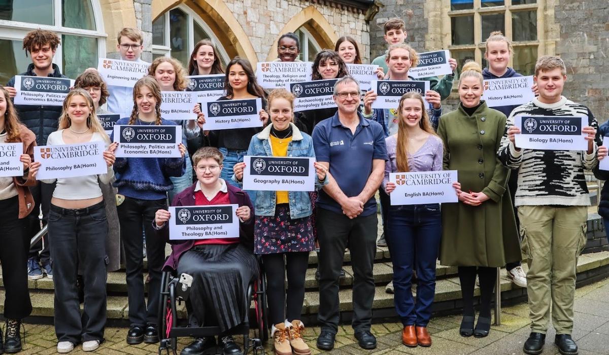 Exeter College Oxbridge offer rate sets new record Exeter Today