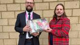 Festive Christmas hampers delivered to families at Isca Academy