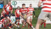 Bideford RFC charity game. Pic from Kevin Crowl