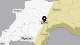 Yellow rain weather warning issued for Exeter as heavy downpours raise flood risk