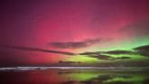 Rare Northern Lights phenomenon turns UK skies green and pink