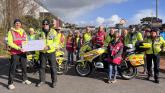 Blood Bikes at Torbay Velopark