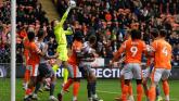Blackpool beat Exeter City. Pic from PPAUK
