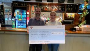 Pub partnership provides £2.5k of support for Exeter charity 