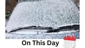 Devon was in the grip a cold snap