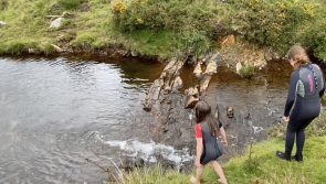 Swimmers warned of cold water shock danger