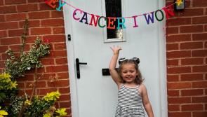 Four-year-old girl beats leukaemia