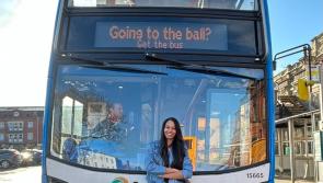 Cinderella buses to the ball