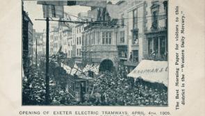 4 April in 1905: Exeter swapped hooves for horsepower