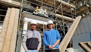 Work begins on project to rebuild fire-hit Exeter landmark