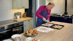 Bishop's Easter bun bake off