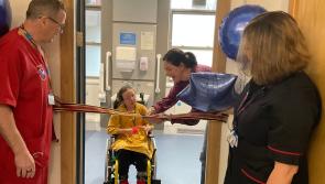 Rosie cuts ribbon as new toilet for disabled visitors opens at RD&E