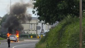 LIVE: Car fire sparks major disruption