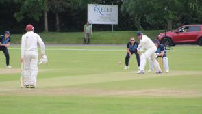 Andy Caddick wows in Topsham anniversary match