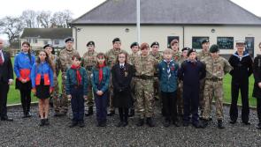 Chulmleigh College has held a solemn event in remembrance to mark Armistice Day