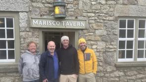 Three friends complete epic swim to Lundy Island for North Devon Hospice