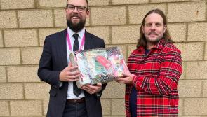 Festive Christmas hampers delivered to families at Isca Academy
