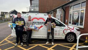 Westbank delivers 50 Christmas hampers to families across Exeter area