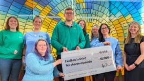 North Devon Crematorium donates &pound;10,000 to worthy local bereavement charity