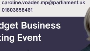 Post-Budget business concerns to be discussed at Totnes meeting