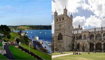 Two Devon cities ranked best places to live