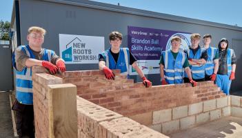 Some of the learners at the academy 