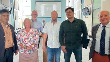 Exmouth residents at the East Devon Strategic Planning meeting