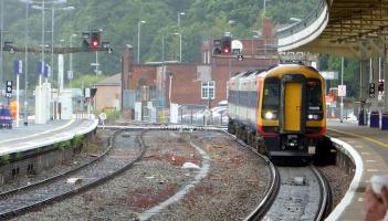 Exeter St. Davids train station - part of the Waterloo to Exeter line 