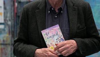 Larry Lamb at Budleigh Salterton Literary Festival Litera